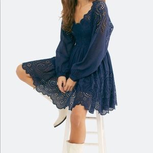 Free People Women’s Lotti Dress in Navy